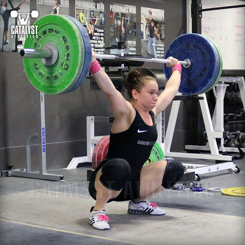 Alyssa snatch - Olympic Weightlifting, strength, conditioning, fitness, nutrition - Catalyst Athletics 