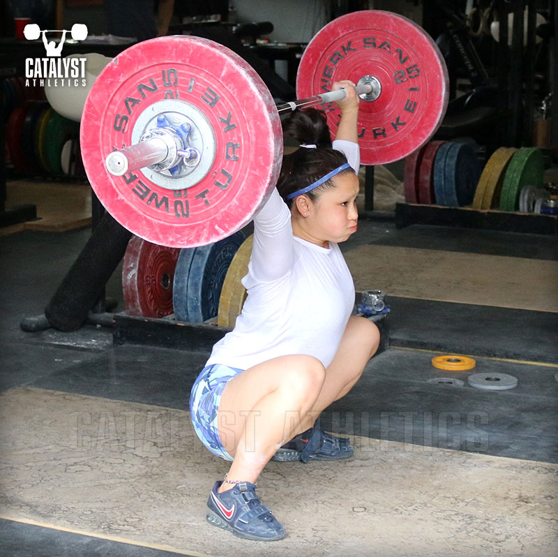 Lily snatch - Olympic Weightlifting, strength, conditioning, fitness, nutrition - Catalyst Athletics 