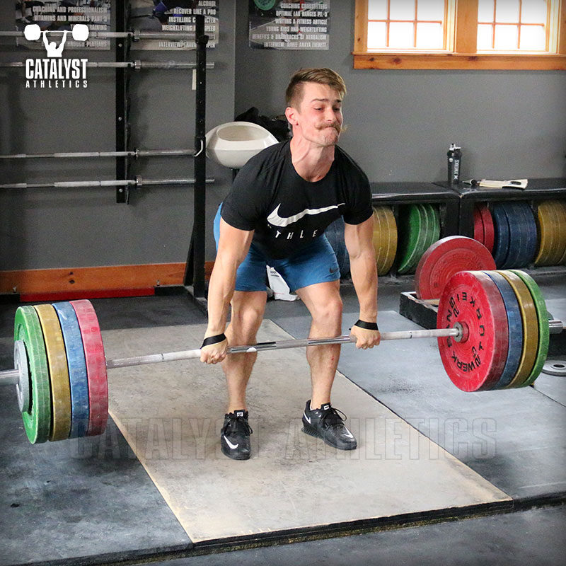 Cody clean pull - Olympic Weightlifting, strength, conditioning, fitness, nutrition - Catalyst Athletics 