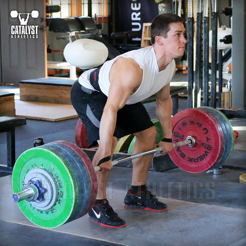 John clean pull - Olympic Weightlifting, strength, conditioning, fitness, nutrition - Catalyst Athletics 