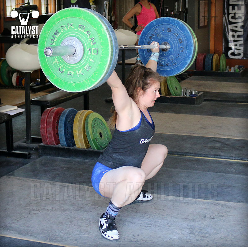 Lindsay snatch - Olympic Weightlifting, strength, conditioning, fitness, nutrition - Catalyst Athletics 