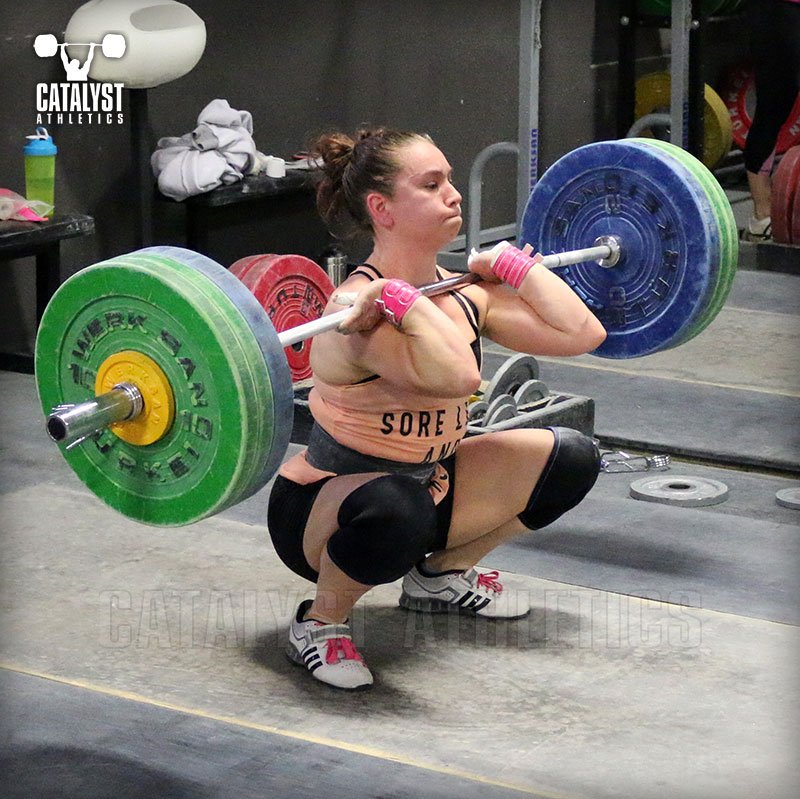 Alyssa clean - Olympic Weightlifting, strength, conditioning, fitness, nutrition - Catalyst Athletics 
