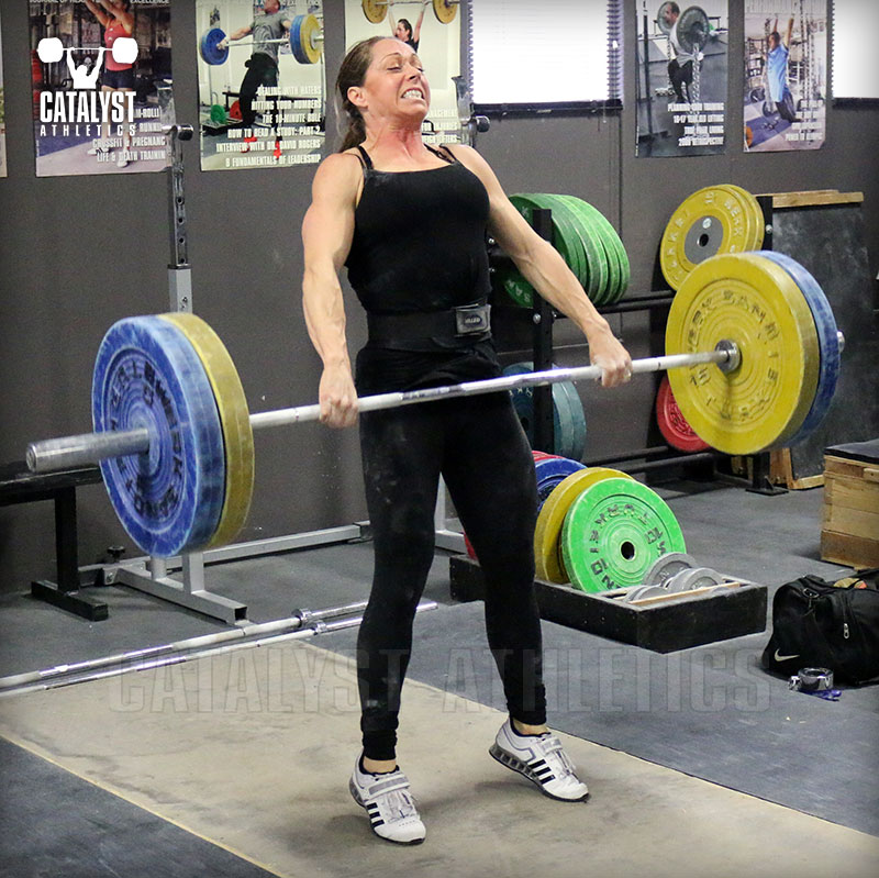 Jocelyn clean - Olympic Weightlifting, strength, conditioning, fitness, nutrition - Catalyst Athletics 