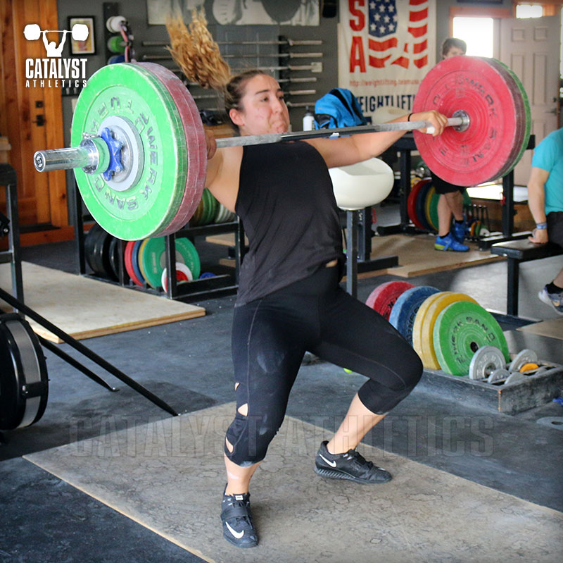 Sam snatch - Olympic Weightlifting, strength, conditioning, fitness, nutrition - Catalyst Athletics 