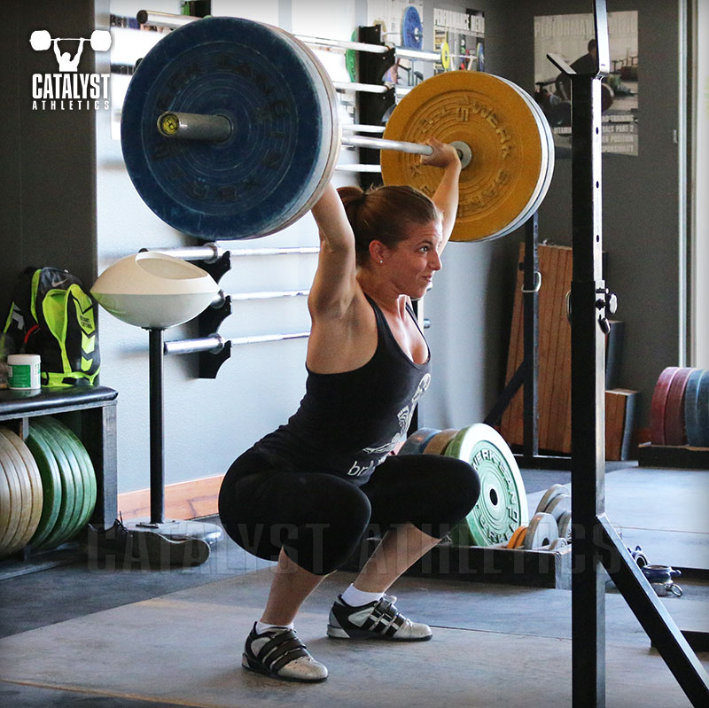 Adee overhead squat - Olympic Weightlifting, strength, conditioning, fitness, nutrition - Catalyst Athletics 