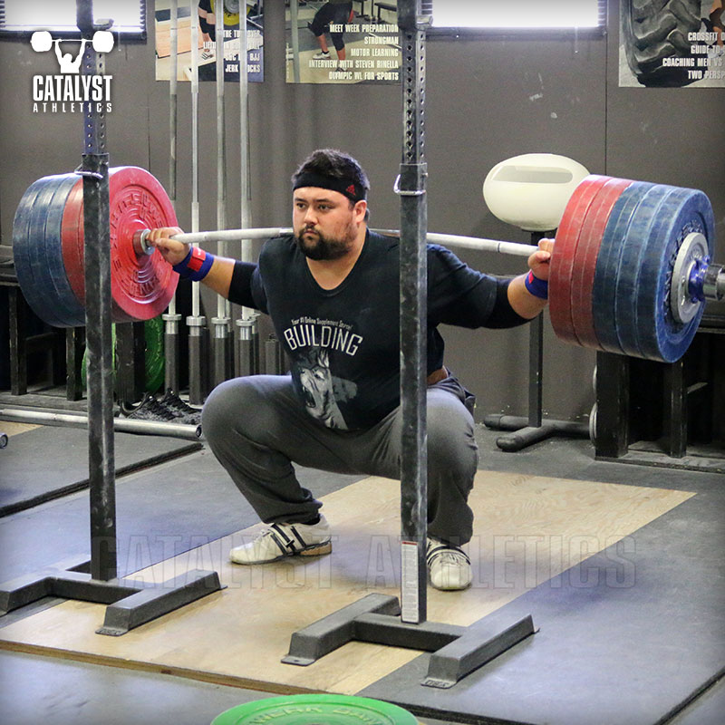 Brian Back Squat - Olympic Weightlifting, strength, conditioning, fitness, nutrition - Catalyst Athletics 