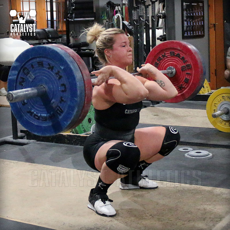 Carly clean - Olympic Weightlifting, strength, conditioning, fitness, nutrition - Catalyst Athletics 