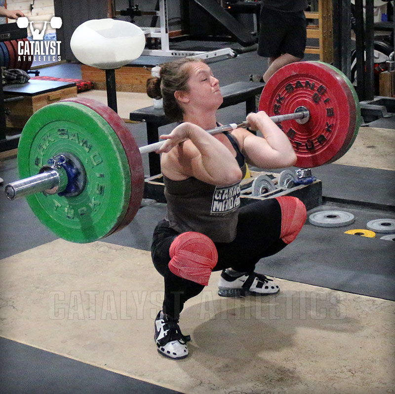 Lindsay clean - Olympic Weightlifting, strength, conditioning, fitness, nutrition - Catalyst Athletics 