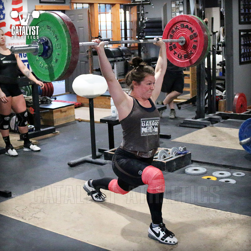 Lindsay jerk - Olympic Weightlifting, strength, conditioning, fitness, nutrition - Catalyst Athletics 