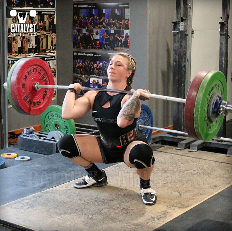 Kristin clean - Olympic Weightlifting, strength, conditioning, fitness, nutrition - Catalyst Athletics 