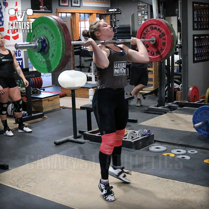 Lindsay jerk - Olympic Weightlifting, strength, conditioning, fitness, nutrition - Catalyst Athletics 