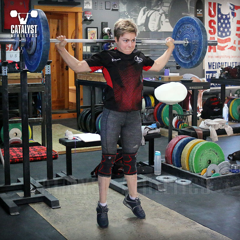 Amanda snatch push press - Olympic Weightlifting, strength, conditioning, fitness, nutrition - Catalyst Athletics 