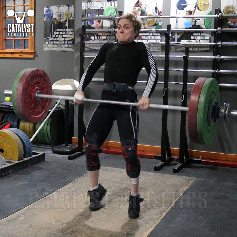 Amanda clean - Olympic Weightlifting, strength, conditioning, fitness, nutrition - Catalyst Athletics 