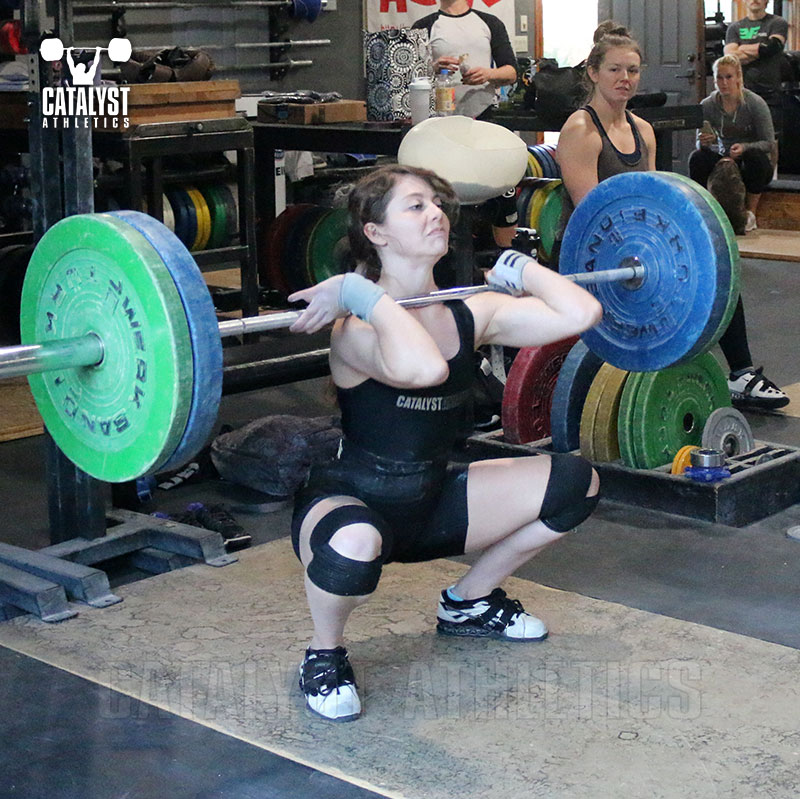 Rachel clean - Olympic Weightlifting, strength, conditioning, fitness, nutrition - Catalyst Athletics 