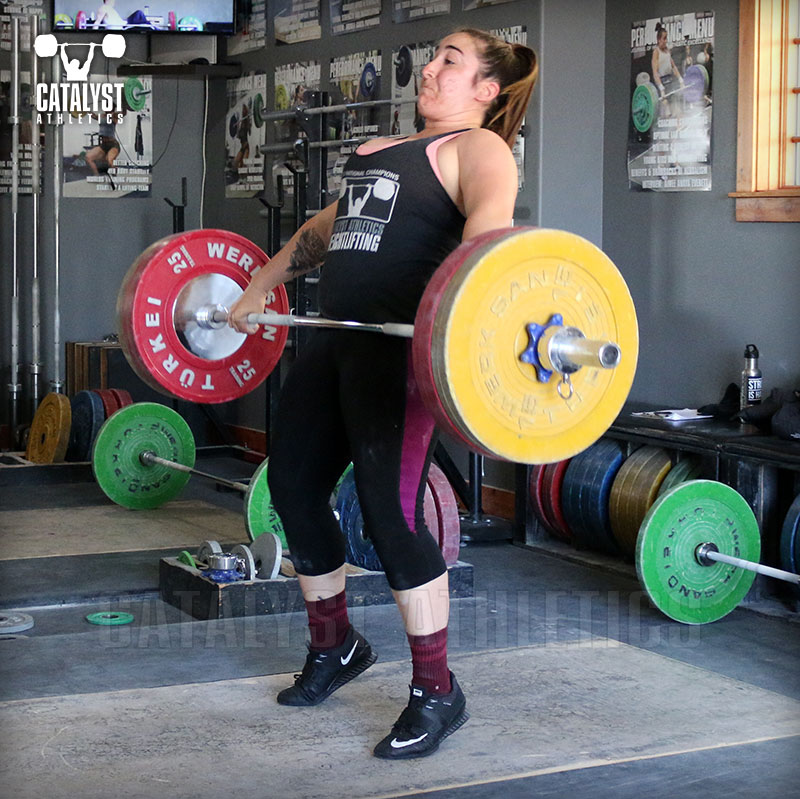 Sam snatch - Olympic Weightlifting, strength, conditioning, fitness, nutrition - Catalyst Athletics 