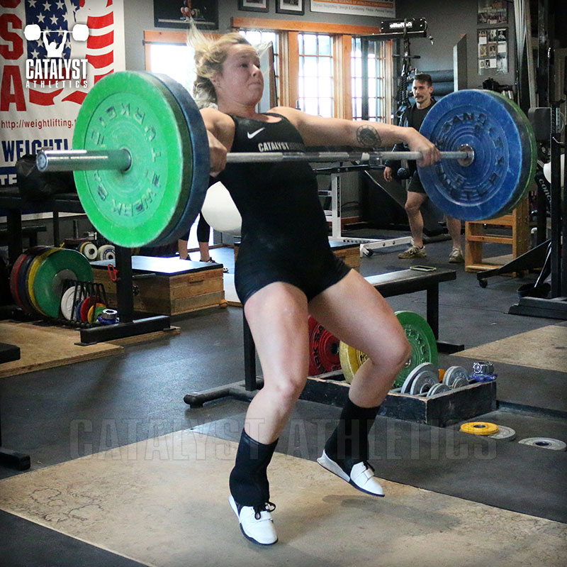 Carly snatch - Olympic Weightlifting, strength, conditioning, fitness, nutrition - Catalyst Athletics 