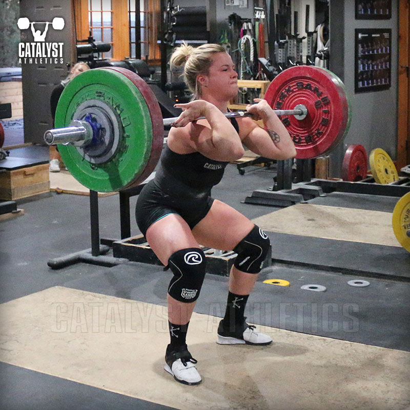 Carly clean - Olympic Weightlifting, strength, conditioning, fitness, nutrition - Catalyst Athletics 