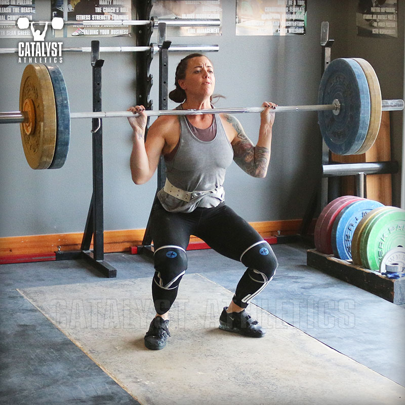Michelle clean - Olympic Weightlifting, strength, conditioning, fitness, nutrition - Catalyst Athletics 