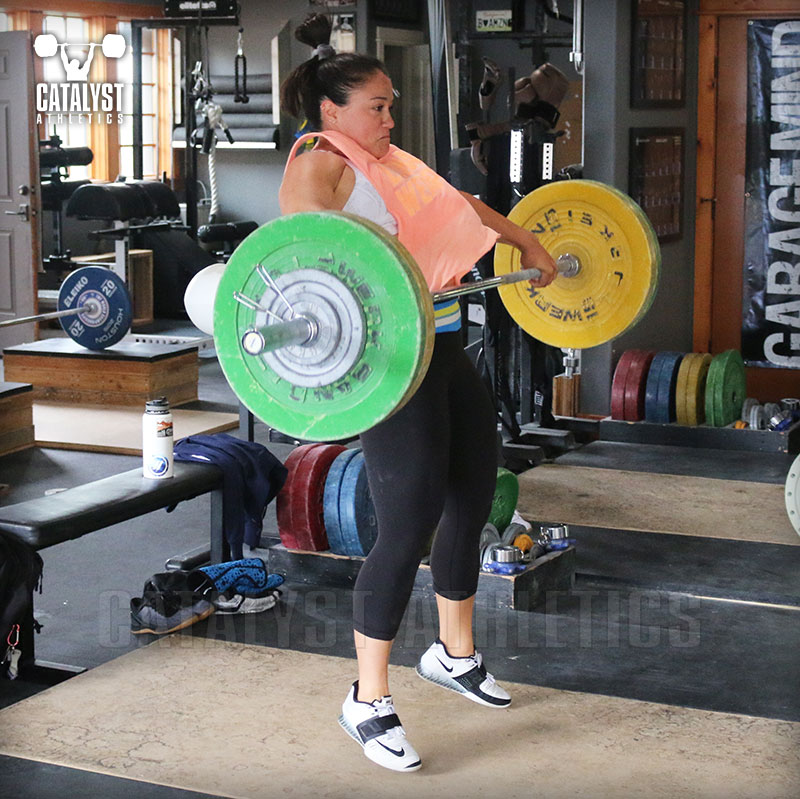 Laura snatch - Olympic Weightlifting, strength, conditioning, fitness, nutrition - Catalyst Athletics 