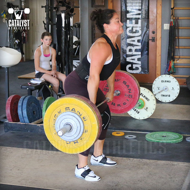 Laura clean - Olympic Weightlifting, strength, conditioning, fitness, nutrition - Catalyst Athletics 
