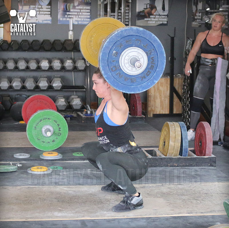 Mattie snatch - Olympic Weightlifting, strength, conditioning, fitness, nutrition - Catalyst Athletics 