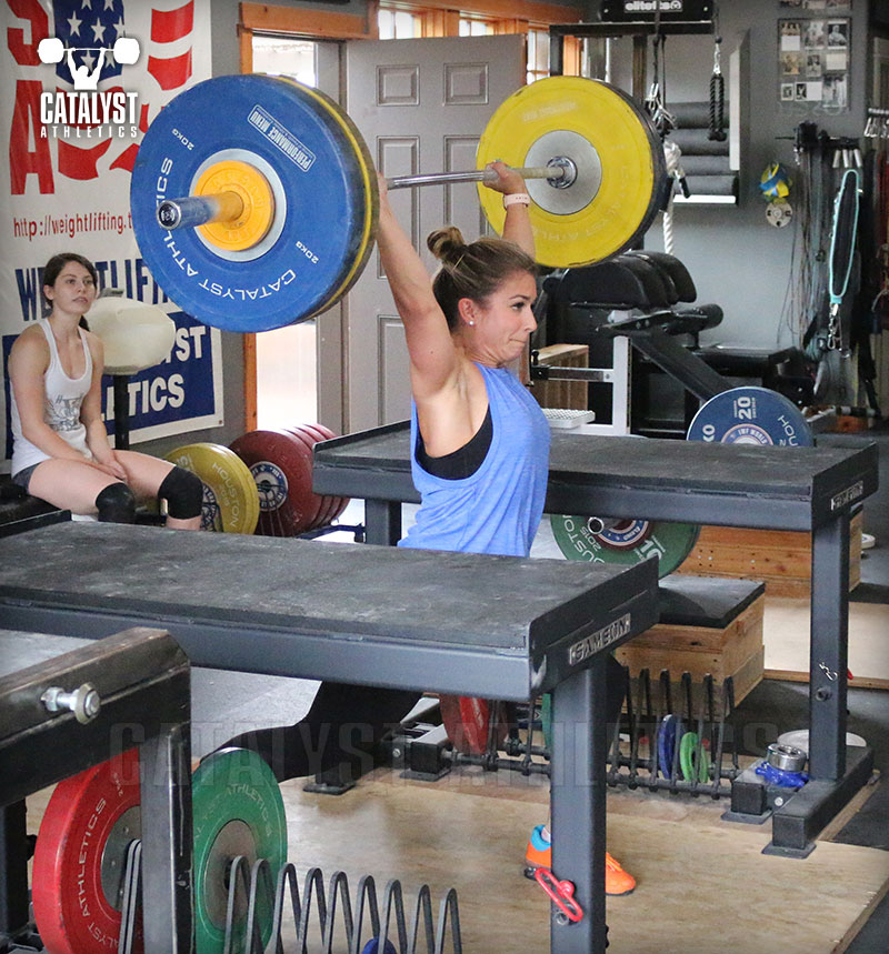 Nicole jerk - Olympic Weightlifting, strength, conditioning, fitness, nutrition - Catalyst Athletics 