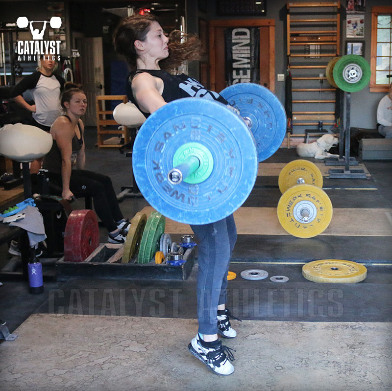 Rachel snatch - Olympic Weightlifting, strength, conditioning, fitness, nutrition - Catalyst Athletics 