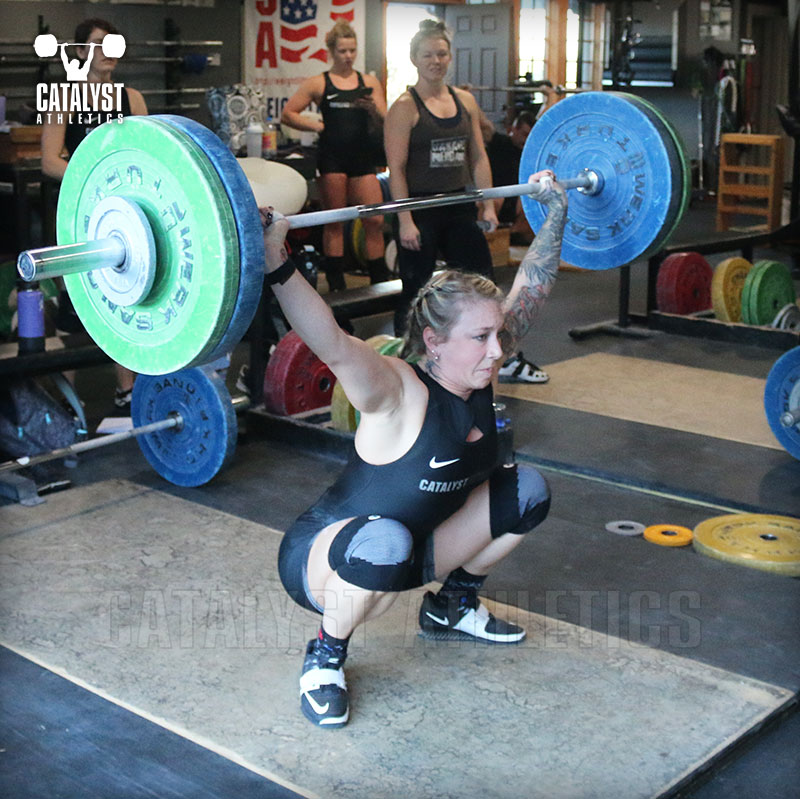 Kristin snatch - Olympic Weightlifting, strength, conditioning, fitness, nutrition - Catalyst Athletics 