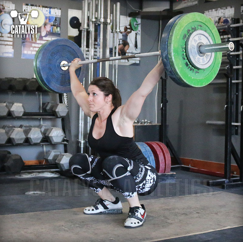 Erin snatch - Olympic Weightlifting, strength, conditioning, fitness, nutrition - Catalyst Athletics 