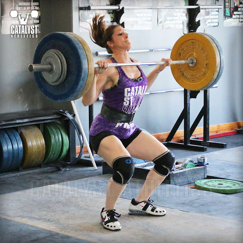 Erin clean - Olympic Weightlifting, strength, conditioning, fitness, nutrition - Catalyst Athletics 