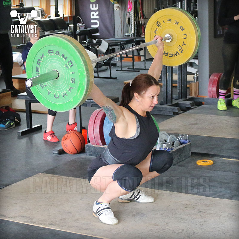 Aimee snatch - Olympic Weightlifting, strength, conditioning, fitness, nutrition - Catalyst Athletics 