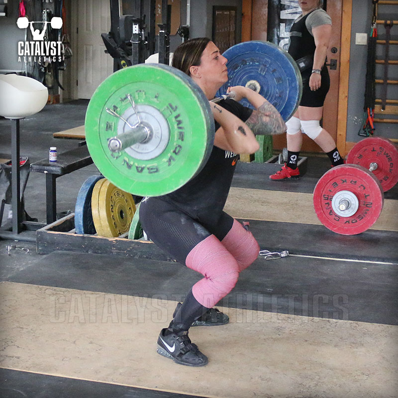 Michelle clean - Olympic Weightlifting, strength, conditioning, fitness, nutrition - Catalyst Athletics 