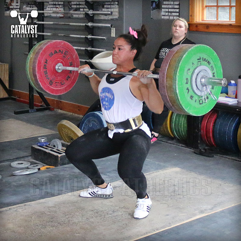 Laura clean - Olympic Weightlifting, strength, conditioning, fitness, nutrition - Catalyst Athletics 