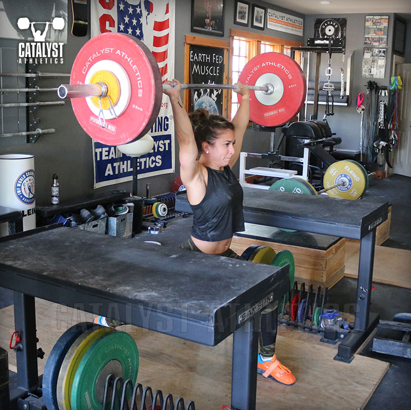 Nicole jerk - Olympic Weightlifting, strength, conditioning, fitness, nutrition - Catalyst Athletics 