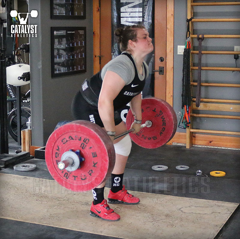 Jules clean - Olympic Weightlifting, strength, conditioning, fitness, nutrition - Catalyst Athletics 
