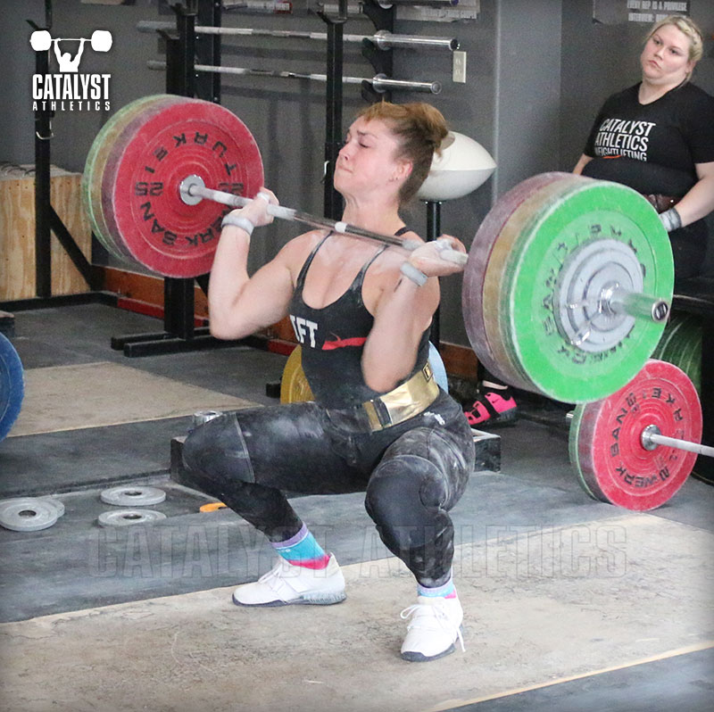 Mattie clean - Olympic Weightlifting, strength, conditioning, fitness, nutrition - Catalyst Athletics 