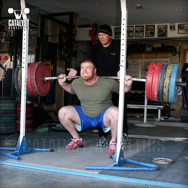 Casey back squat - Olympic Weightlifting, strength, conditioning, fitness, nutrition - Catalyst Athletics 