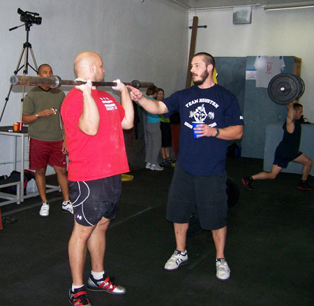 Tom Brose of CF DC at the DC lifting clinic - Olympic Weightlifting, strength, conditioning, fitness, nutrition - Catalyst Athletics 