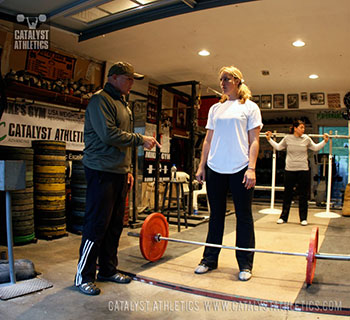 Janine from the great white north (east) - Olympic Weightlifting, strength, conditioning, fitness, nutrition - Catalyst Athletics