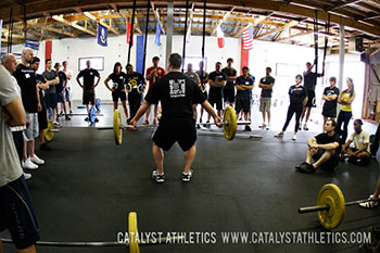 Oly seminar at CrossFit Dallas Central - Olympic Weightlifting, strength, conditioning, fitness, nutrition - Catalyst Athletics
