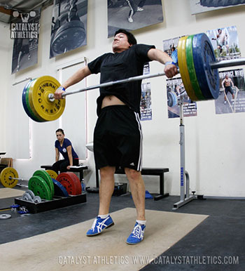 Steve snatch pull - Olympic Weightlifting, strength, conditioning, fitness, nutrition - Catalyst Athletics