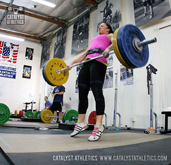 Aimee clean - Olympic Weightlifting, strength, conditioning, fitness, nutrition - Catalyst Athletics