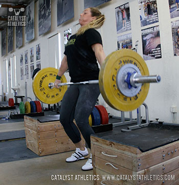 Jocelyn snatch - Olympic Weightlifting, strength, conditioning, fitness, nutrition - Catalyst Athletics