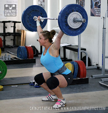 Aimee snatch - Olympic Weightlifting, strength, conditioning, fitness, nutrition - Catalyst Athletics