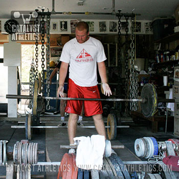 Cody demonstrating his bar levitating ability - Olympic Weightlifting, strength, conditioning, fitness, nutrition - Catalyst Athletics