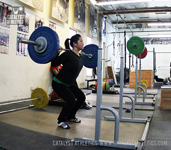 Dawn back squat - Olympic Weightlifting, strength, conditioning, fitness, nutrition - Catalyst Athletics