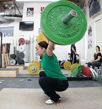 Alyssa snatch - Olympic Weightlifting, strength, conditioning, fitness, nutrition - Catalyst Athletics