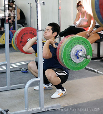 Eastman front squat - Olympic Weightlifting, strength, conditioning, fitness, nutrition - Catalyst Athletics