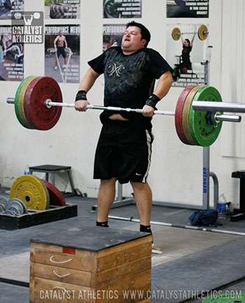 Patrick Clean Pull - Olympic Weightlifting, strength, conditioning, fitness, nutrition - Catalyst Athletics
