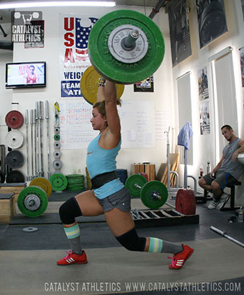 Jessica Jerk - Olympic Weightlifting, strength, conditioning, fitness, nutrition - Catalyst Athletics